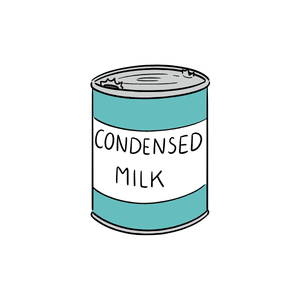 Condensed Milk | Dairy Products Names for Kids