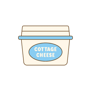 Cottage Cheese | Dairy Products Names for Kids