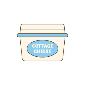Cottage Cheese | Dairy Products Names for Kids