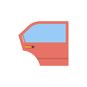 Door Lock | Car Parts Names for Kids in English