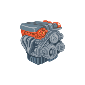Engine | Car Parts Names for Kids in English