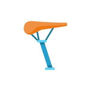 Seat | Bicycle Parts Names for Kids