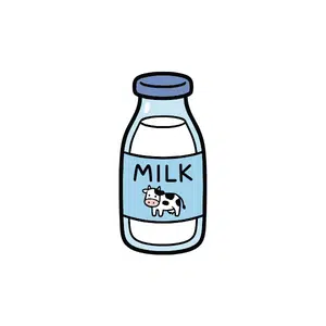Skim Milk | Dairy Products Names for Kids