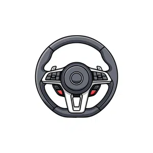 Steering Wheel | Car Parts Names for Kids in English