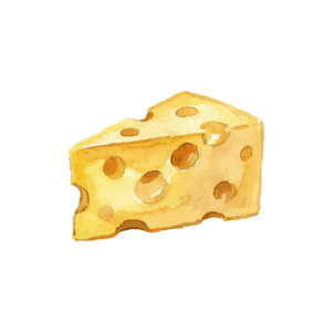 Swiss Cheese | Dairy Products Names for Kids