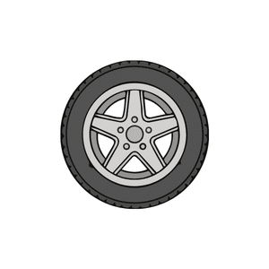 Tire | Car Parts Names for Kids in English
