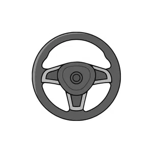 Wheel Nut | Car Parts Names for Kids in English