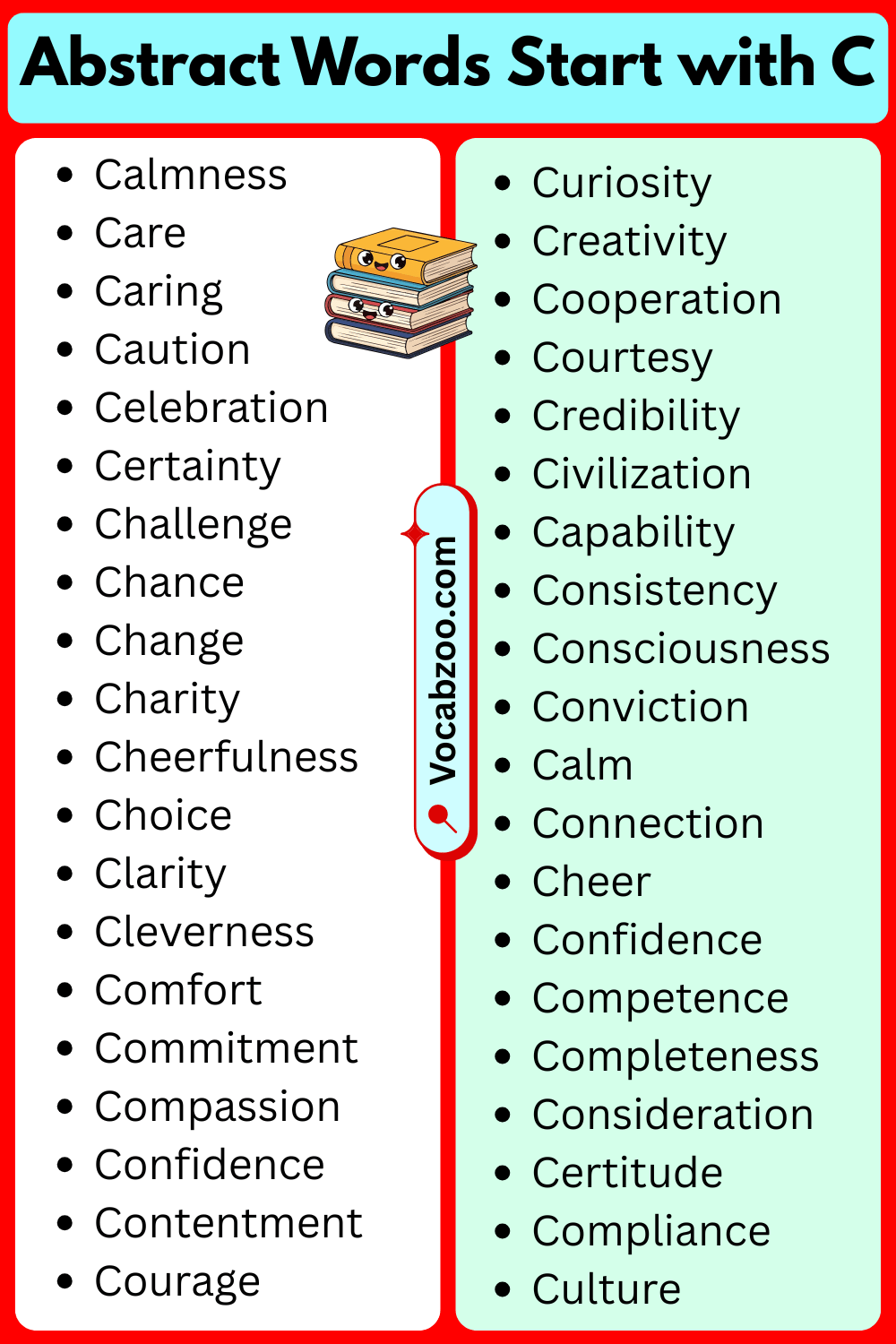 Abstract Words That Start with C