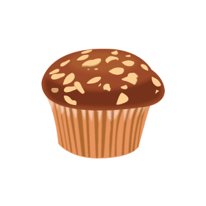 Almond Muffin | Muffin Names for Kids in English