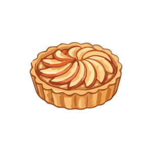 Apple Pastry | Pastry Names for Kids in English