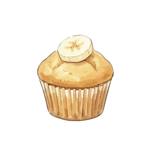 Banana Muffin | Muffin Names for Kids in English