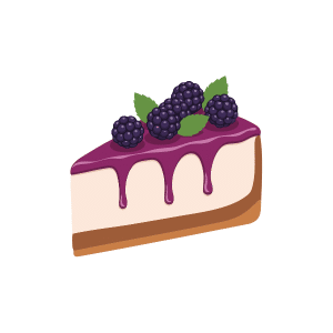 Blackberry Pastry | Pastry Names for Kids in English