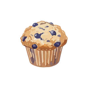 Blueberry Muffin | Muffin Names for Kids in English