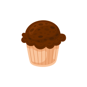 Brownie Muffin | Muffin Names for Kids in English