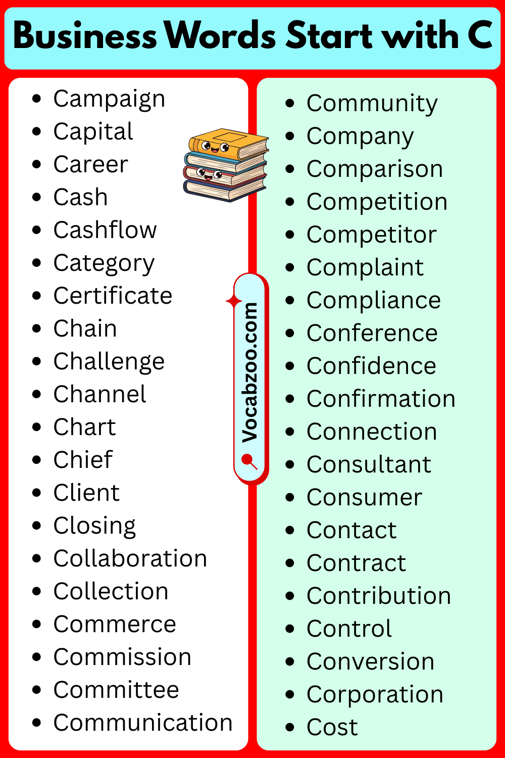 Business Words That Start with C