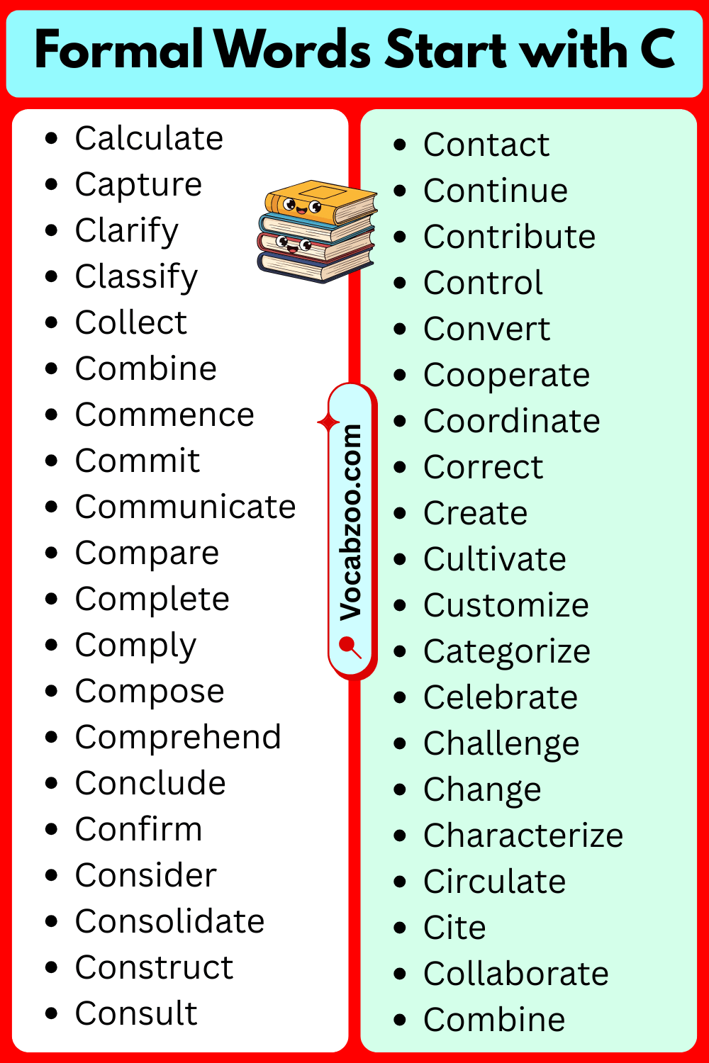 Formal Words That Start with C
