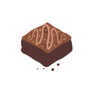 Fudge Pastry | Pastry Names for Kids in English