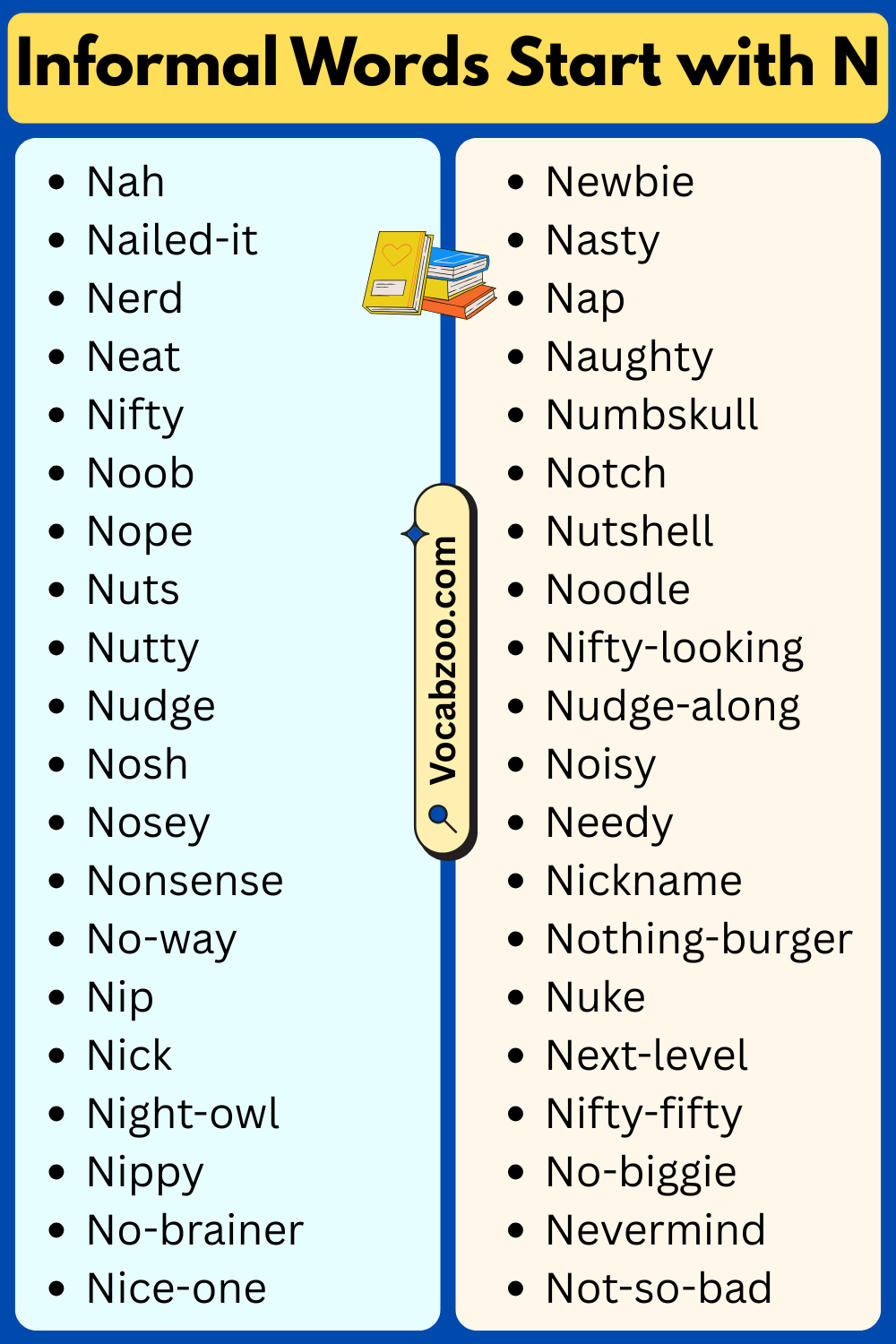 Informal Words That Start with N