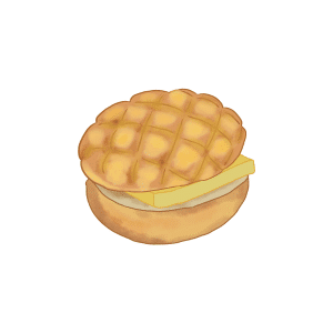 Pineapple Pastry | Pastry Names for Kids in English