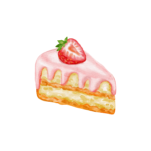 Strawberry Pastry | Pastry Names for Kids in English