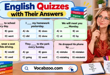 Basic English Quiz with Answers for Beginners