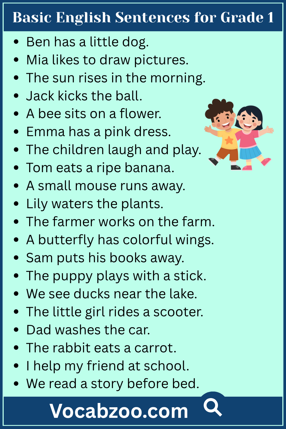 Basic English Sentence