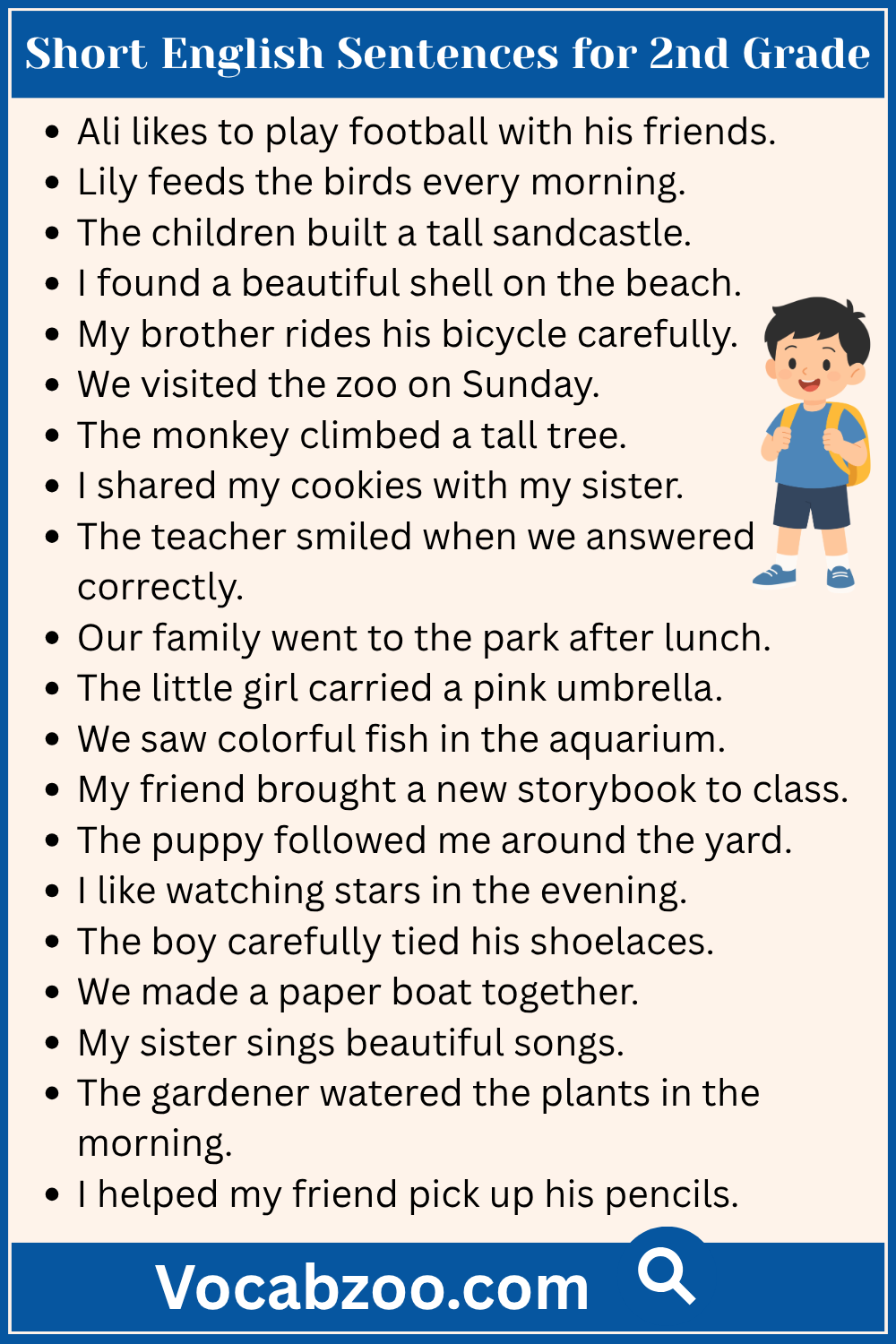 Short English Sentence